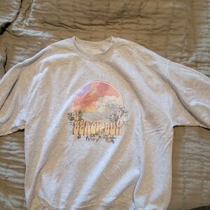 Sunkissed Coconut Graphic Sweatshirt
